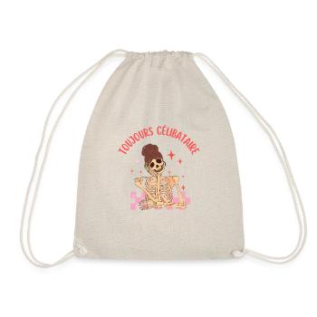 TOUJOURS CÉLIBATAIRE - Sac de sport léger - nature - Devant