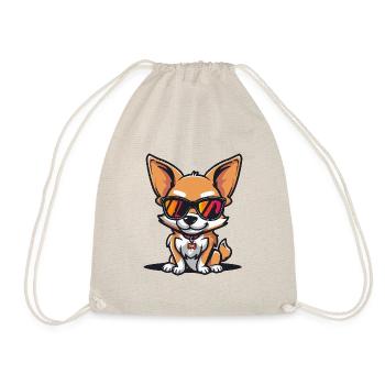 Chihuahua Chiens Bande dessinée cool - Sac de sport léger - nature - Devant