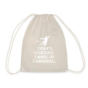 Handball Handball Player Saying Gift - Drawstring Bag - nature - Front