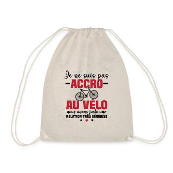 Je ne suis pas accro au vélo - Sac de sport léger - nature - Devant