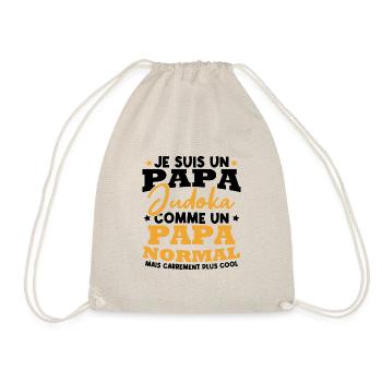 Je suis un papa judoka - Sac de sport léger - nature - Devant