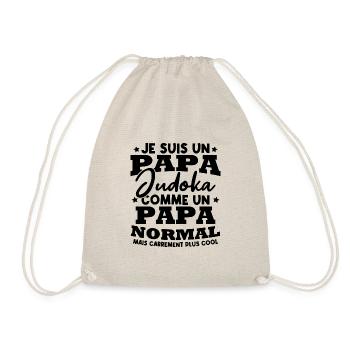 Je suis un papa judoka - Sac de sport léger - nature - Devant