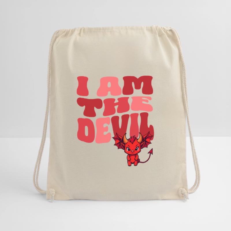 Devil Little Devil Devil Devil Woman Devil Guy Drawstring Bag