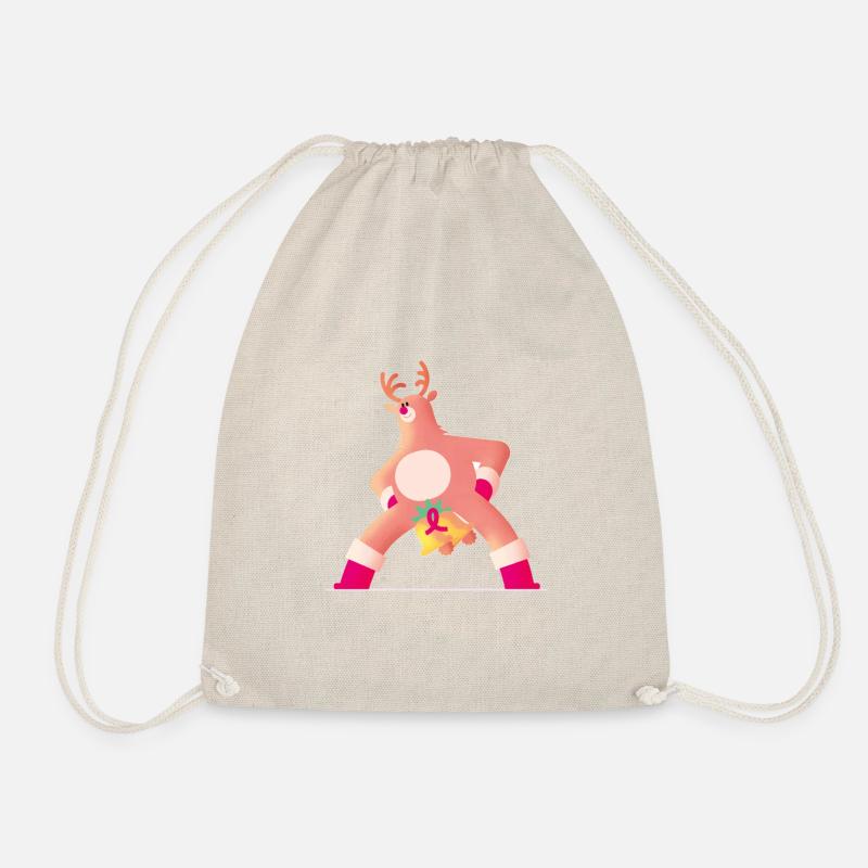 Christmas - Drawstring Bag - nature