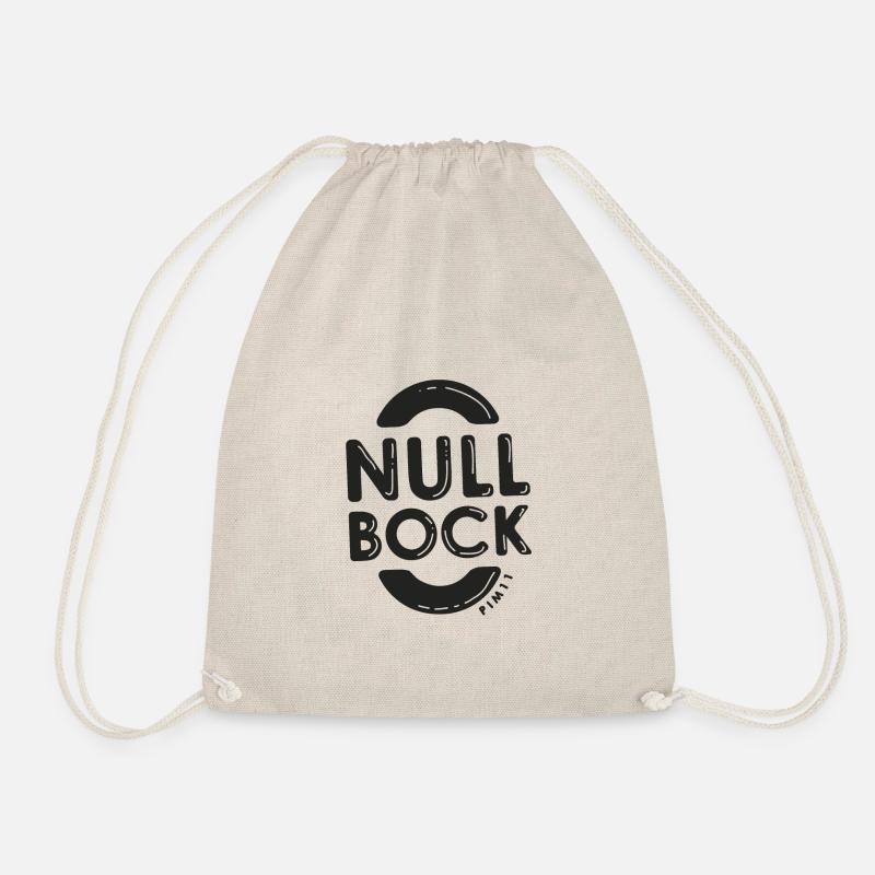 Null Bock - Turnbeutel - Natur