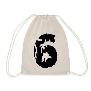 Maillot 6 numéros - Sac de sport léger - nature - Devant
