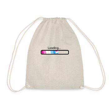 Trans energy Loading - Drawstring Bag - nature - Front