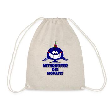 Mitarbeiter des Monats - Turnbeutel - Natur - Vorne