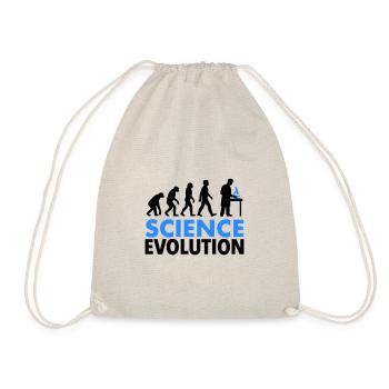 Science Evolution for Science Fans - Drawstring Bag - nature - Front