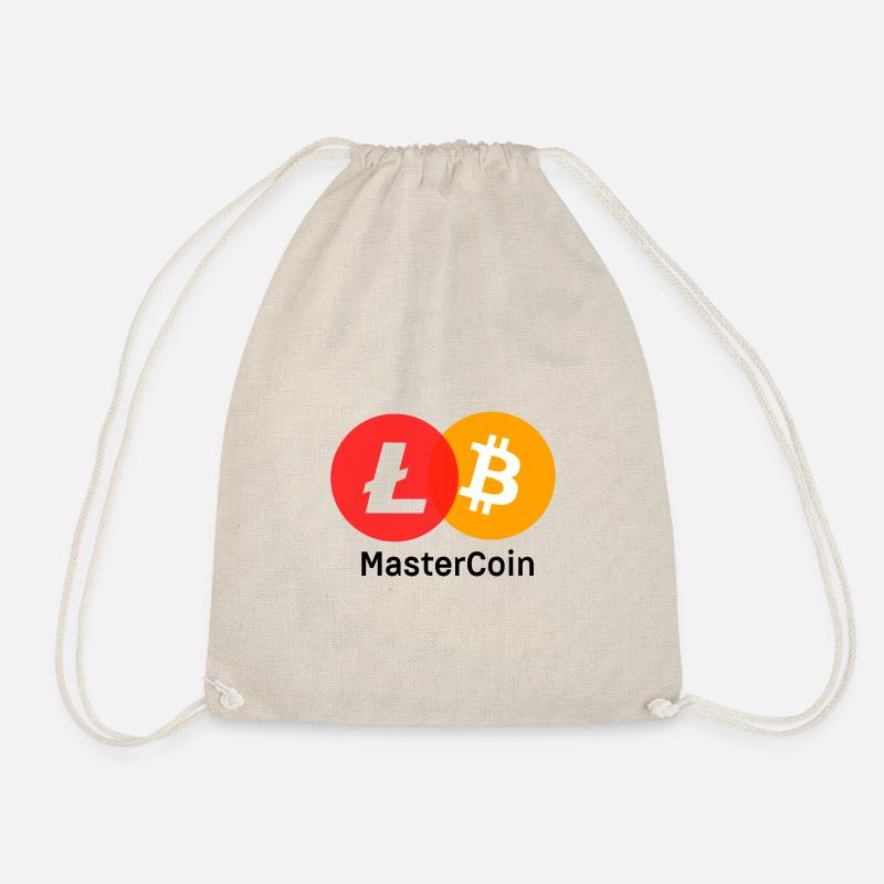 Mastercoin - BitoinXLitecoin - Turnbeutel - Natur