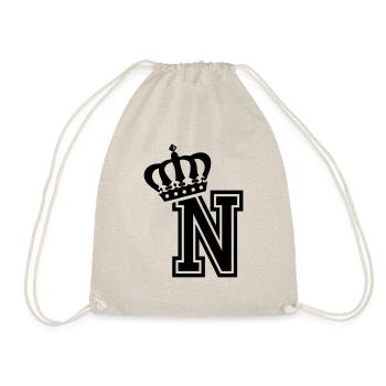 Buchstabe N - Turnbeutel - Natur - Vorne