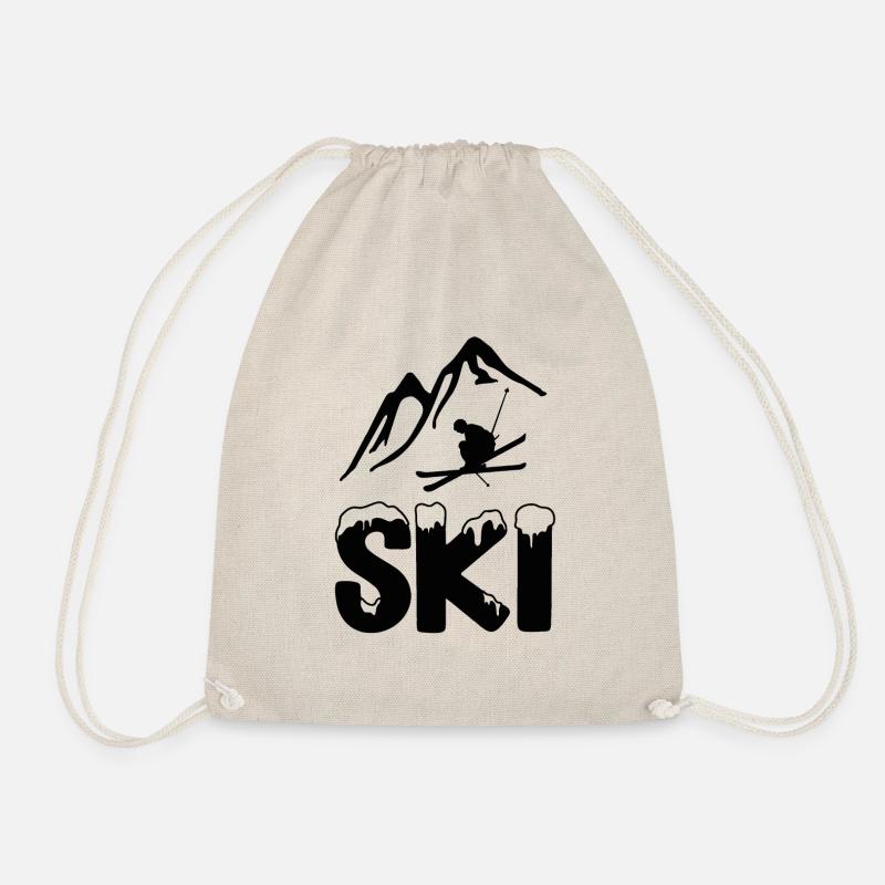 skifahren Berge - Turnbeutel - Natur