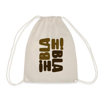 blah blah marron - Sac de sport léger - nature - Devant