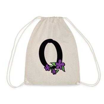 O for Optimist - Drawstring Bag - nature - Front