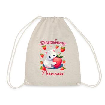 Princesse aux fraises - Sac de sport léger - nature - Devant