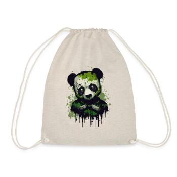 Toxic Panda - Drawstring Bag - nature - Front