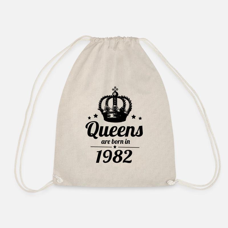 Queen 1982 - Turnbeutel - Natur
