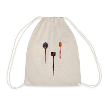 darts sport article #darts #sport - Drawstring Bag - nature - Front