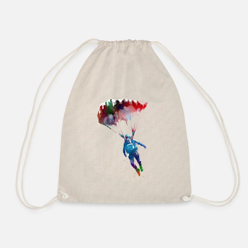 Fallschirmjäger Sport Kunst #paratrooper - Turnbeutel - Natur