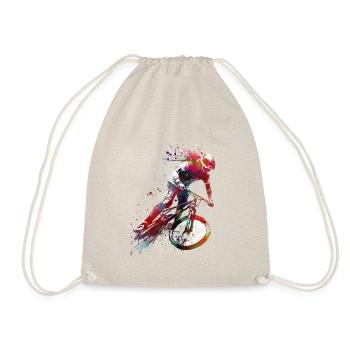 BMX Radfahren #cycling #sport #bike - Turnbeutel - Natur - Vorne