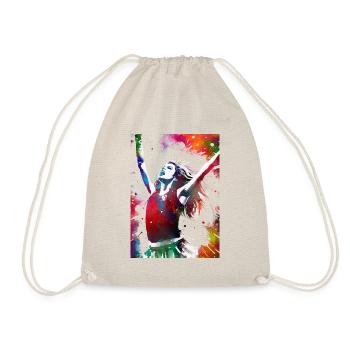 Cheerleader sport art #cheerleader - Sac de sport léger - nature - Devant