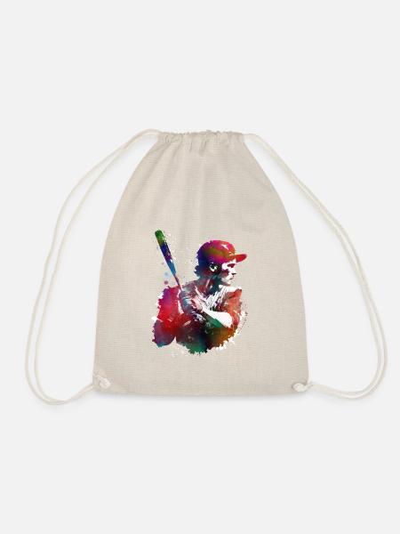 Baseballspieler #baseball #sport - Turnbeutel - Natur