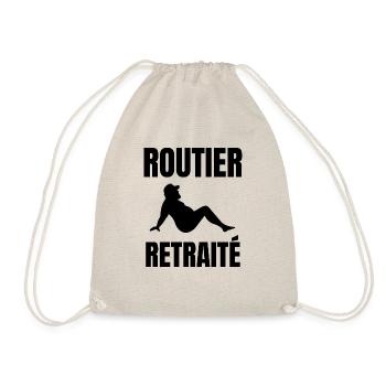 routier retraité - Sac de sport léger - nature - Devant