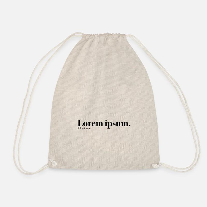 Lorem Ipsum - Sac de sport léger - nature