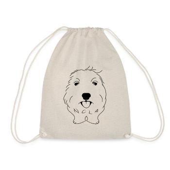 Chien Nola - Sac de sport léger - nature - Devant