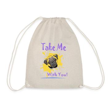 Emmenez-moi avec vous - Sac de sport léger - nature - Devant