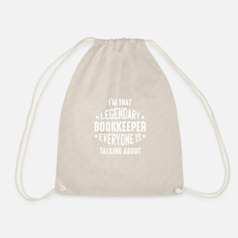 Legendärer Buchhalter Buchhalter Zitate Geschenk - Turnbeutel - Natur