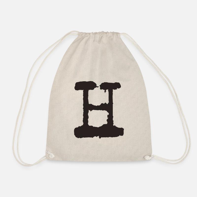 H - Drawstring Bag - nature