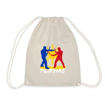Philippinen Filipino Flagge Stolz I Geschenk - Turnbeutel - Natur - Vorne