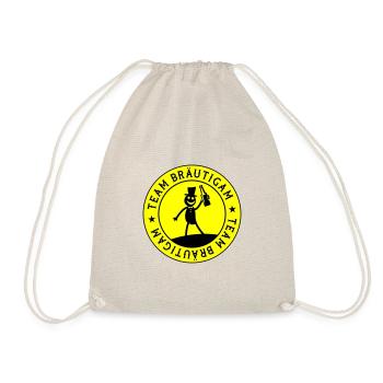 Wedding Groom Team - Drawstring Bag - nature - Front