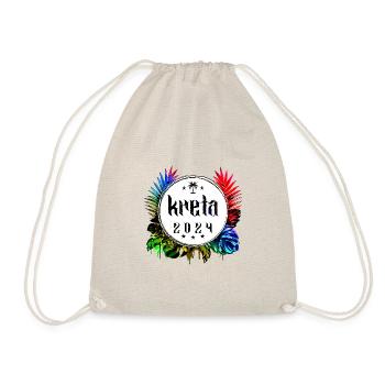 Crete 2024 Colorful - Drawstring Bag - nature - Front