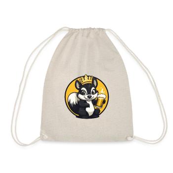 Skunk Beer Comic - Drawstring Bag - nature - Front
