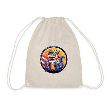 Bande dessinée de bière Lizard - Sac de sport léger - nature - Devant