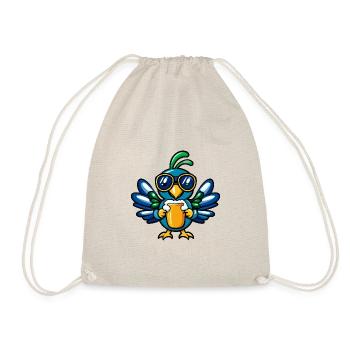 Bière de ski Peacock Bird - Sac de sport léger - nature - Devant