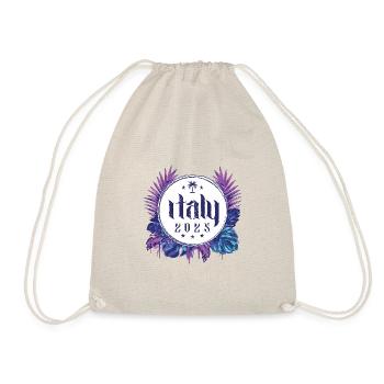 Italy 2025 - Drawstring Bag - nature - Front