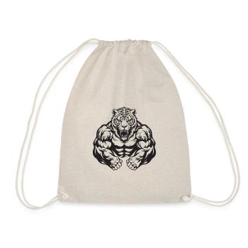 Tiger Workout Gym - Drawstring Bag - nature - Front
