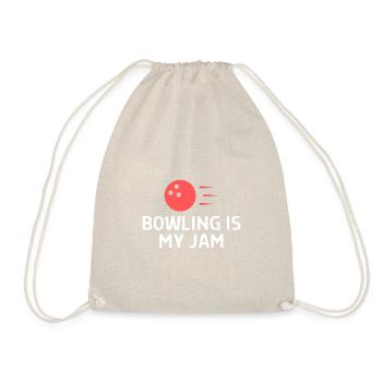 Bowling Dictons Bowling Bowler Skittles Cadeau - Sac de sport léger - nature - Devant