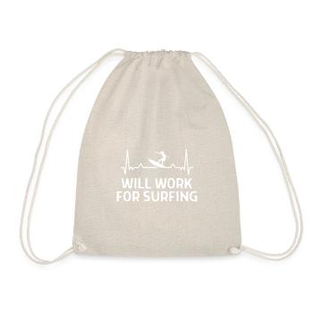 Surfer Surfer Funny Sniffer Cadeau - Sac de sport léger - nature - Devant