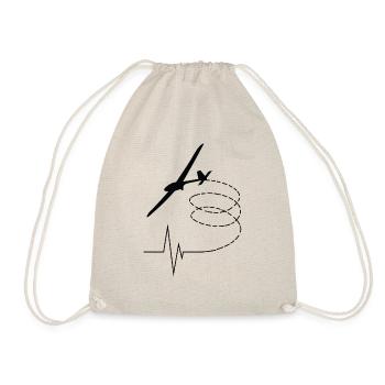 Battement de coeur plus scinticulant - Sac de sport léger - nature - Devant