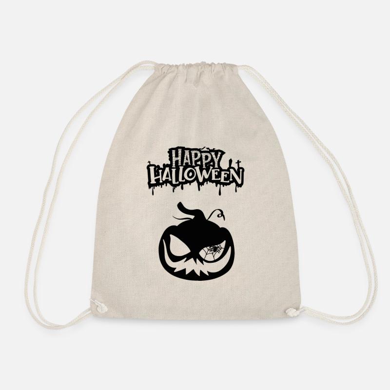 Happy Halloween - Turnbeutel - Natur