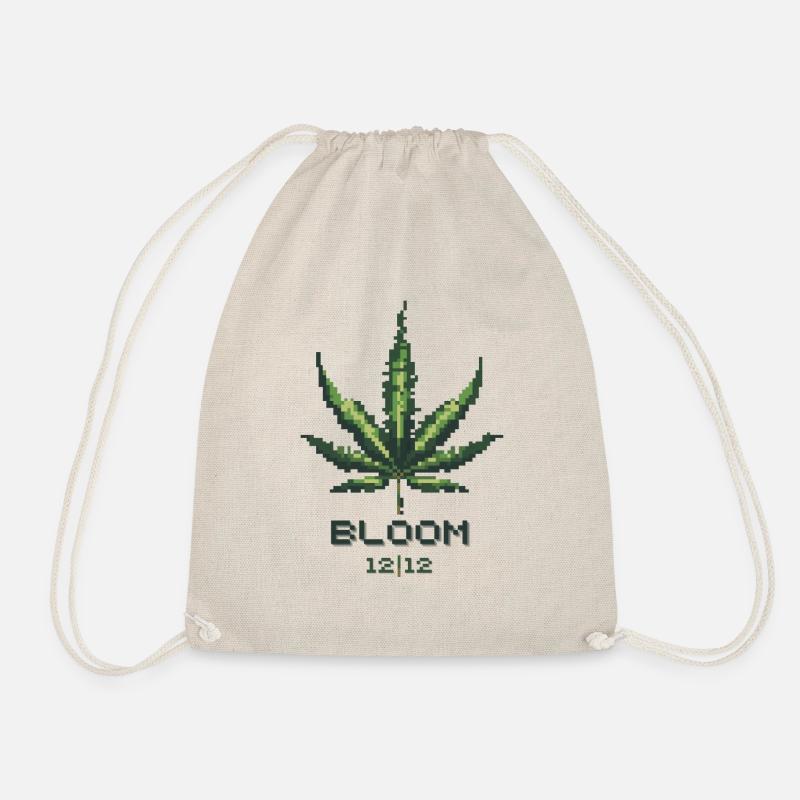 Bloom 12 | 12 sheets - Drawstring Bag - nature