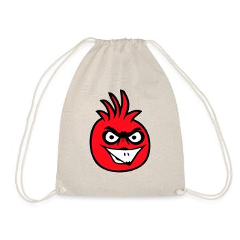 Parrot Bird Stares Nasty Aggressive Rage - Drawstring Bag - nature - Front