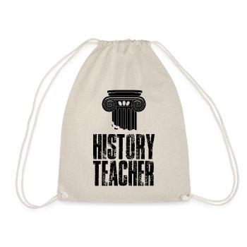 History Teacher History Teacher Historian - Drawstring Bag - nature - Front