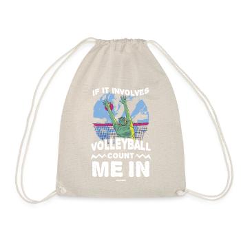 Volley-ball - Sac de sport léger - nature - Devant
