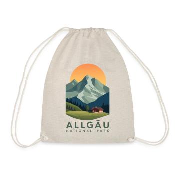 Allgäu National Park | Vintage Mountain - Turnbeutel - Natur - Vorne