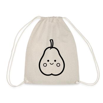 pear - Drawstring Bag - nature - Front